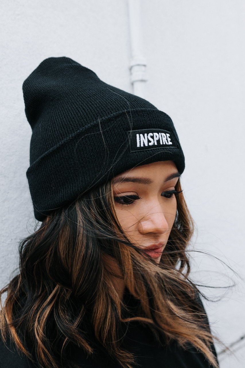 Image of LIVE TO INSPIRE BEANIE