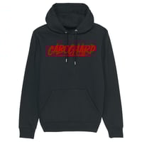 SWEAT-SHIRT CAPUCHE UNISEX - CABOCHARD LOGO ROUGE