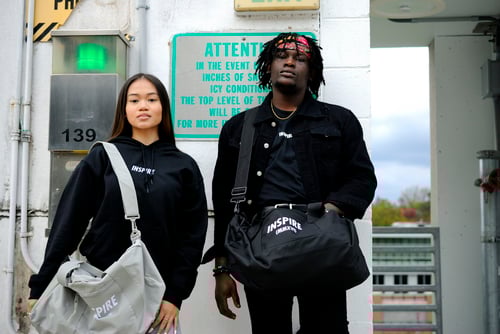 Image of LIMITED EDITION LIVE TO INSPIRE DUFFEL BAG