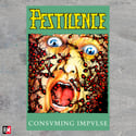 Pestilence Consvming textile poster flag