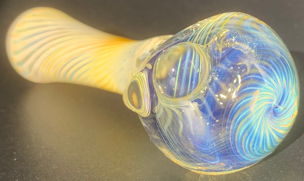 Fumed Linework Spoon #4 