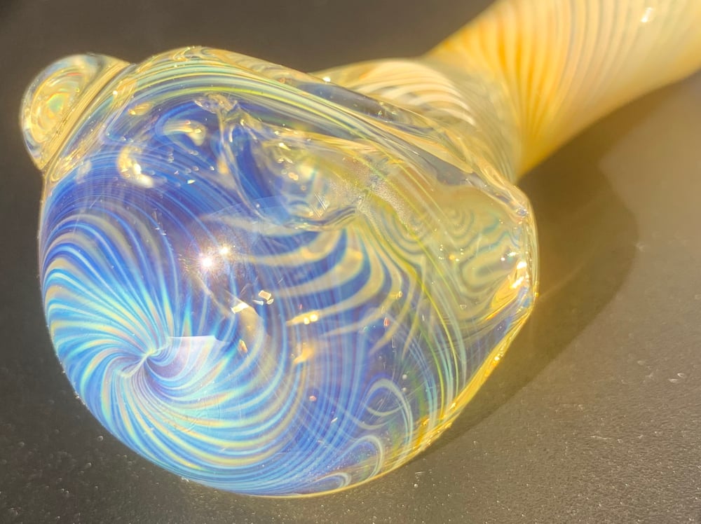 Fumed Linework Spoon #4