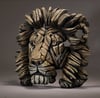 Edge Sculpture "Lion Bust - Savannah"