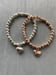 Image of Bead Bracelet with heart charm