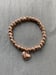 Image of Bead Bracelet with heart charm