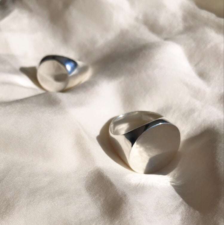 Image of Chevalière Argent