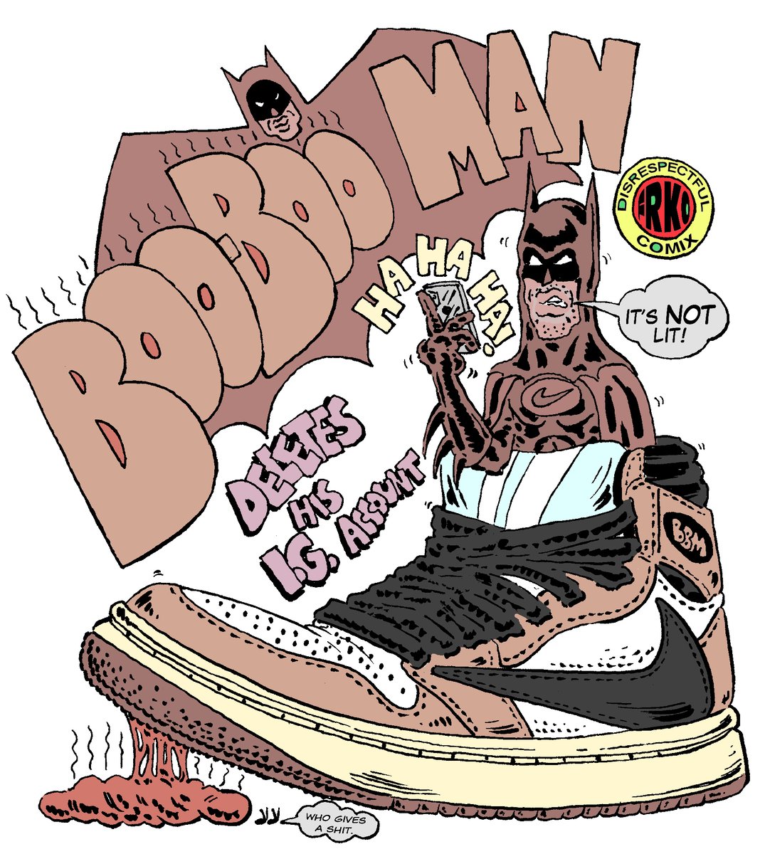 BOO-BOO MAN PRINT | FRKO