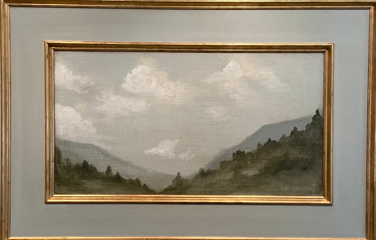 Image of TUSCAN Landscape GREEN 32x48