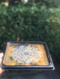 Image 4 of Black and Gold Mandala Tray