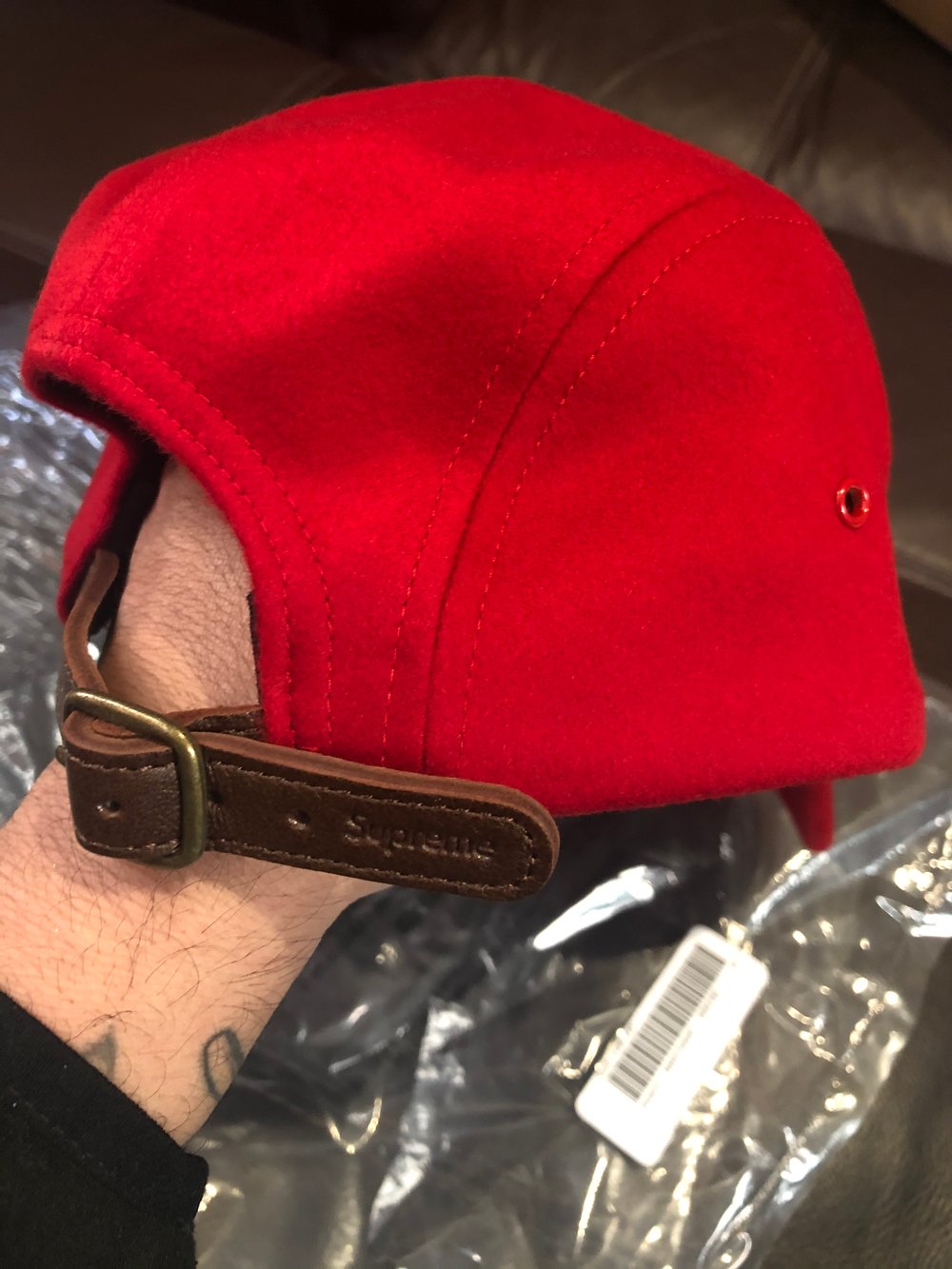 Supreme Wool Camp Cap 