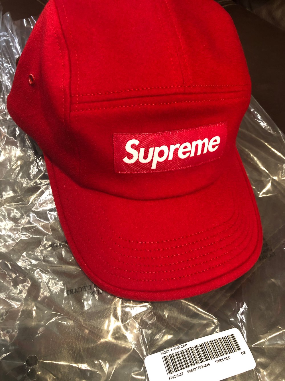 Supreme Wool Camp Cap 