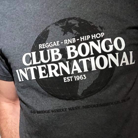 Image of CLUB BONGO TEE DARK GREY