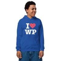 Image 4 of I Love Water Polo Hoodie Dark Colors - Kids