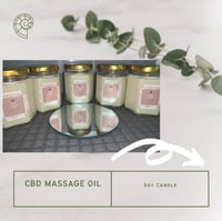 CBD Massage Oil Candle