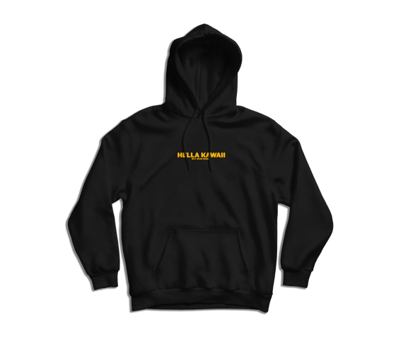 Image of HK But Dead Inside YELLOW Embroidery hoodie 