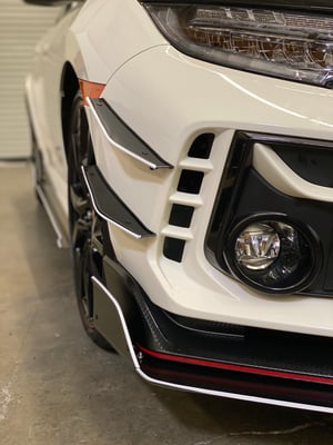 Image of 2016-2021 Honda Civic Type R V1 canards