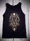 Gold Anubis tank top