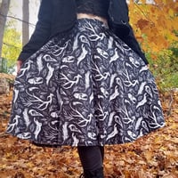 Image 1 of Bone Collector midi skirt (PREORDER!)