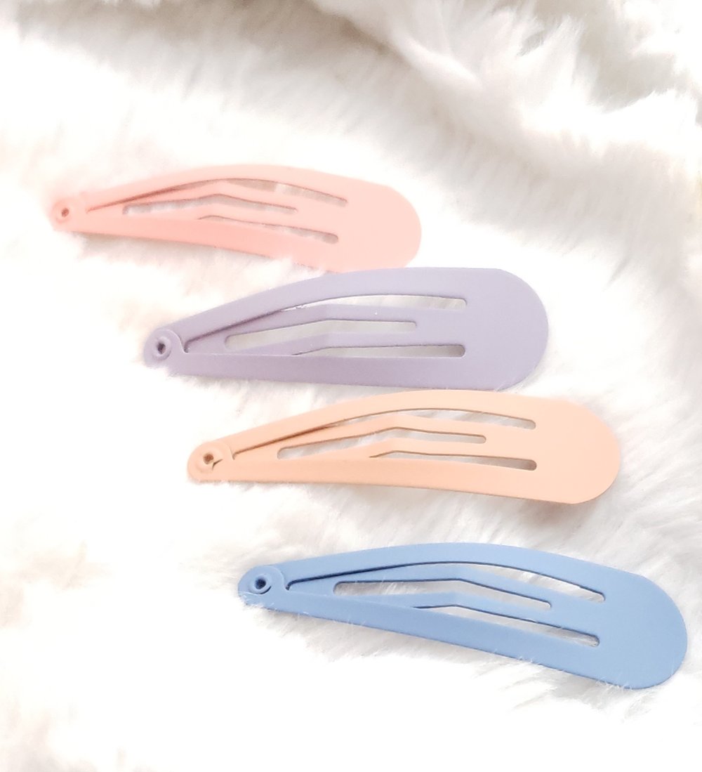 Image of Pastel Hair clips (pack of 4)