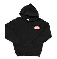Image 1 of GRC Black Oval Hoodie OG (Chest)