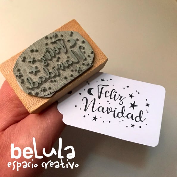Image of Sello tinta Feliz Navidad