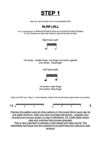  Paradiddles for Darbuka (ebook)