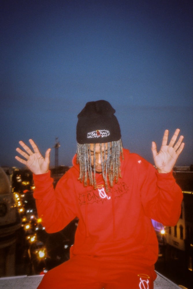 Image of RETRIBUTIØN SWEATSUIT (Red)