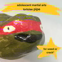 Image 1 of ADOLESCENT MARTIAL ART TORTOISE PIPES