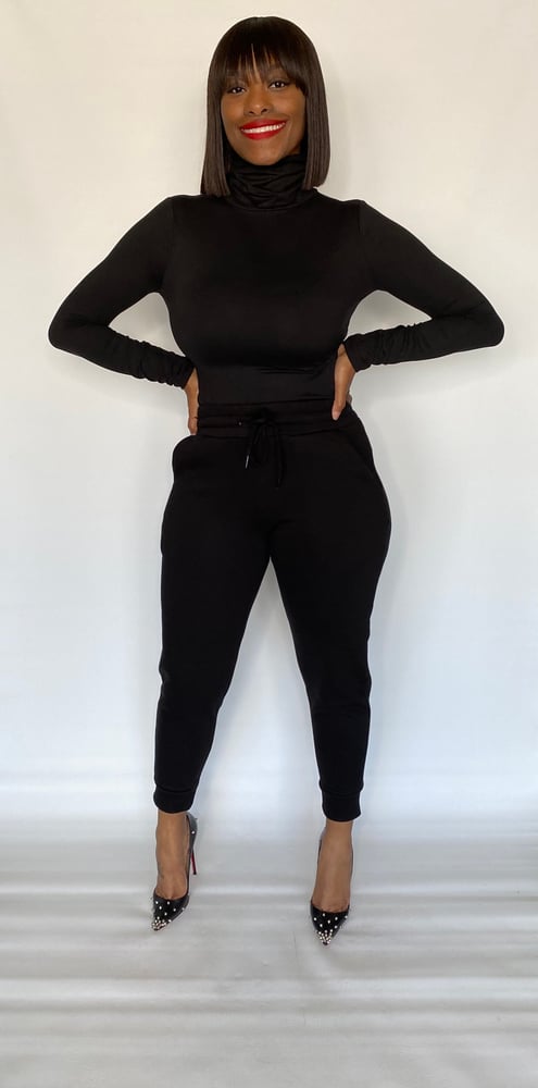 Image of NICOLE | BLACK 2PC SET