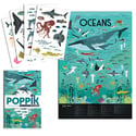 Poster  Sticker OCEAN /  DIY