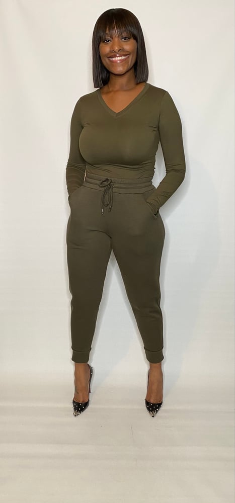 Image of ASHLEY | OLIVE 2PC SET