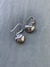 Image of Silver Heart Drop Earrings