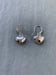 Image of Silver Heart Drop Earrings