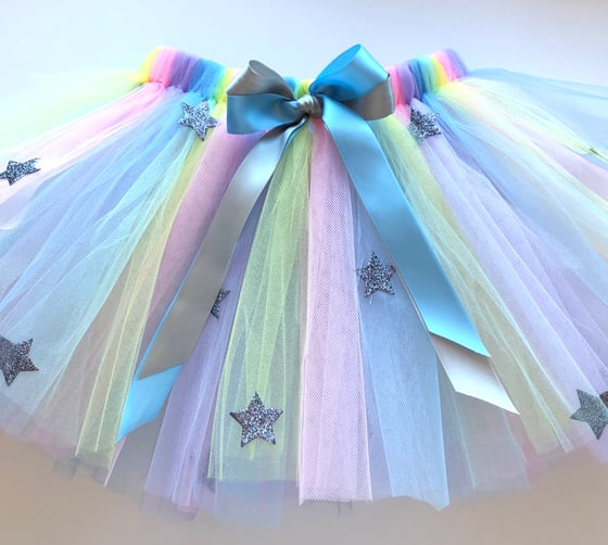 Image of Rainbow pastel star tutu 