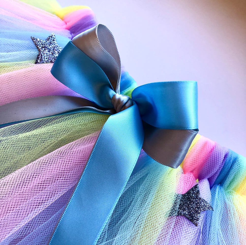 Image of Rainbow pastel star tutu 