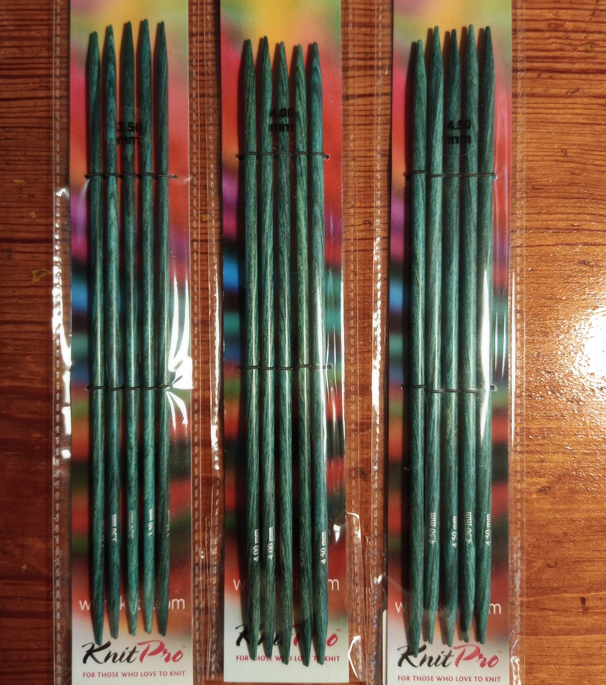 Conj. 5 agulhas Knit-Pro - Disponível em loja física