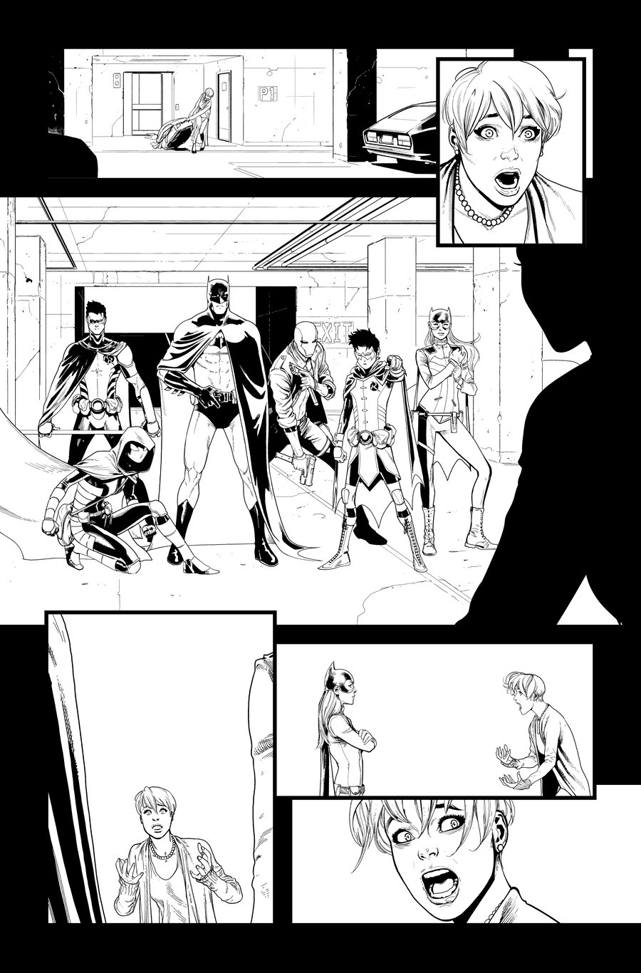 Image of Detective Comics #1027 p.10 ARTIST'S PROOF