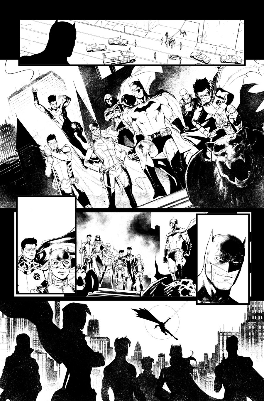 Image of Detective Comics #1027 p.12 ARTIST'S PROOF