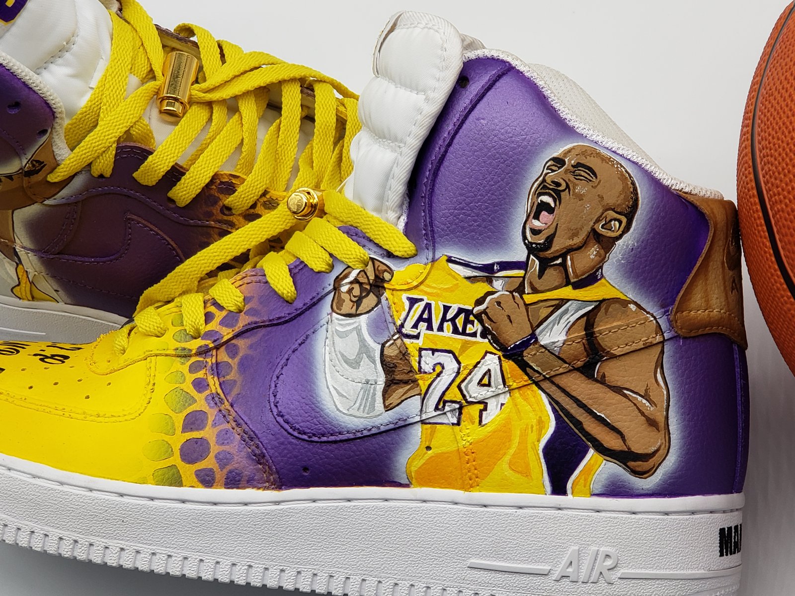 custom kobe bryant air force ones