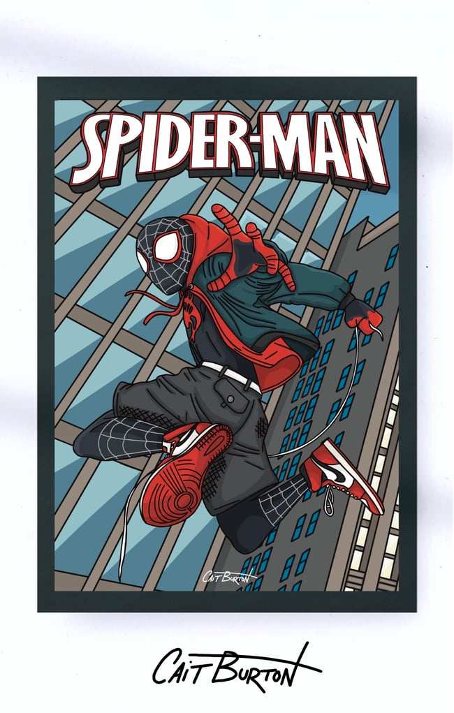 A2 A3 Spider-man Spiderverse Print 