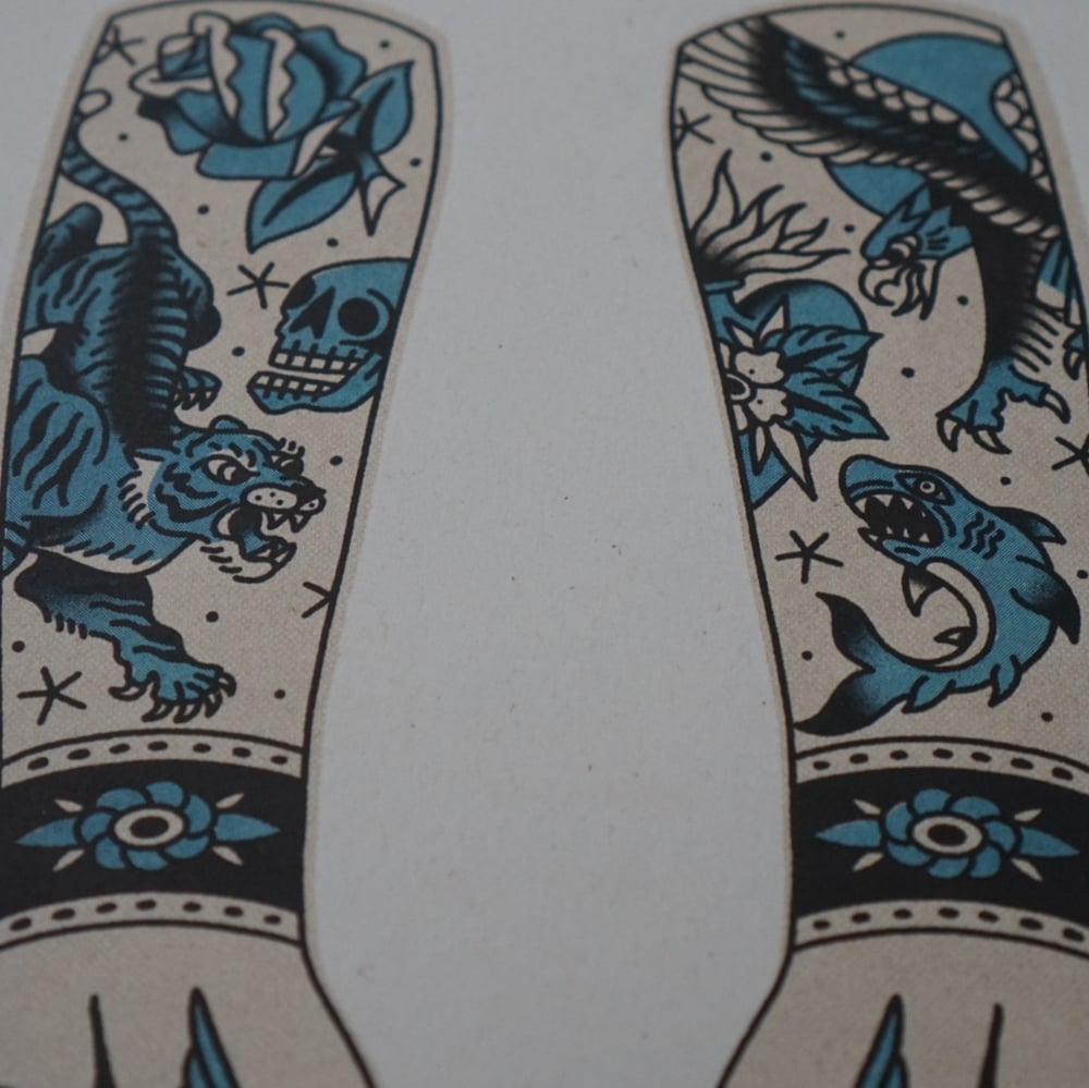 Tattoo Risograph Print