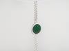 Light Round Pendant Necklace-green