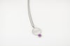 Light Round Silver Necklace