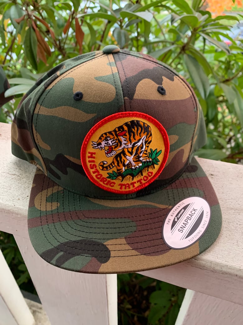 Image of Tiger Camo - Snapback Yupoong 