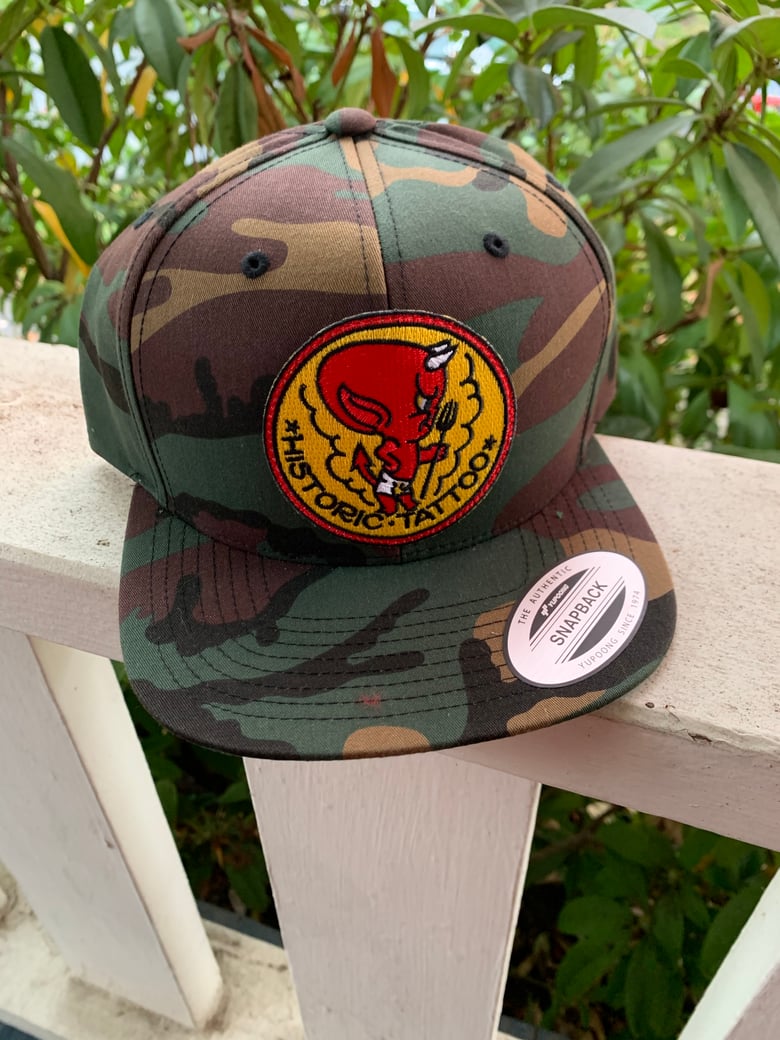Image of Hot Stuff - Camo by Yupoong SnapBack 