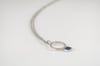 Light Circle Square Necklace