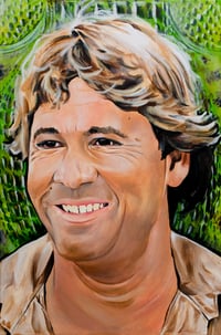 Steve Irwin Print by Tomplexx