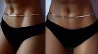 Image 1 of Herringbone Fly Belly Chain  