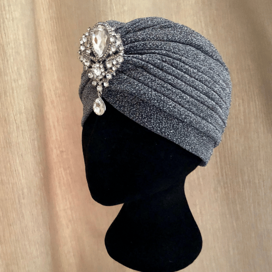 Image of Lurex Jewel Turban