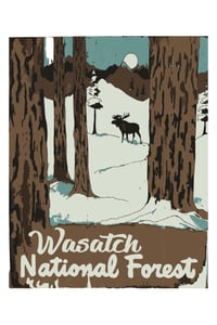 Wasatch National Forest Moose